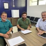 Angélica: Prefeito Municipal recebe visita do Secretário Especial da SEINFRA Roberto Hashioka